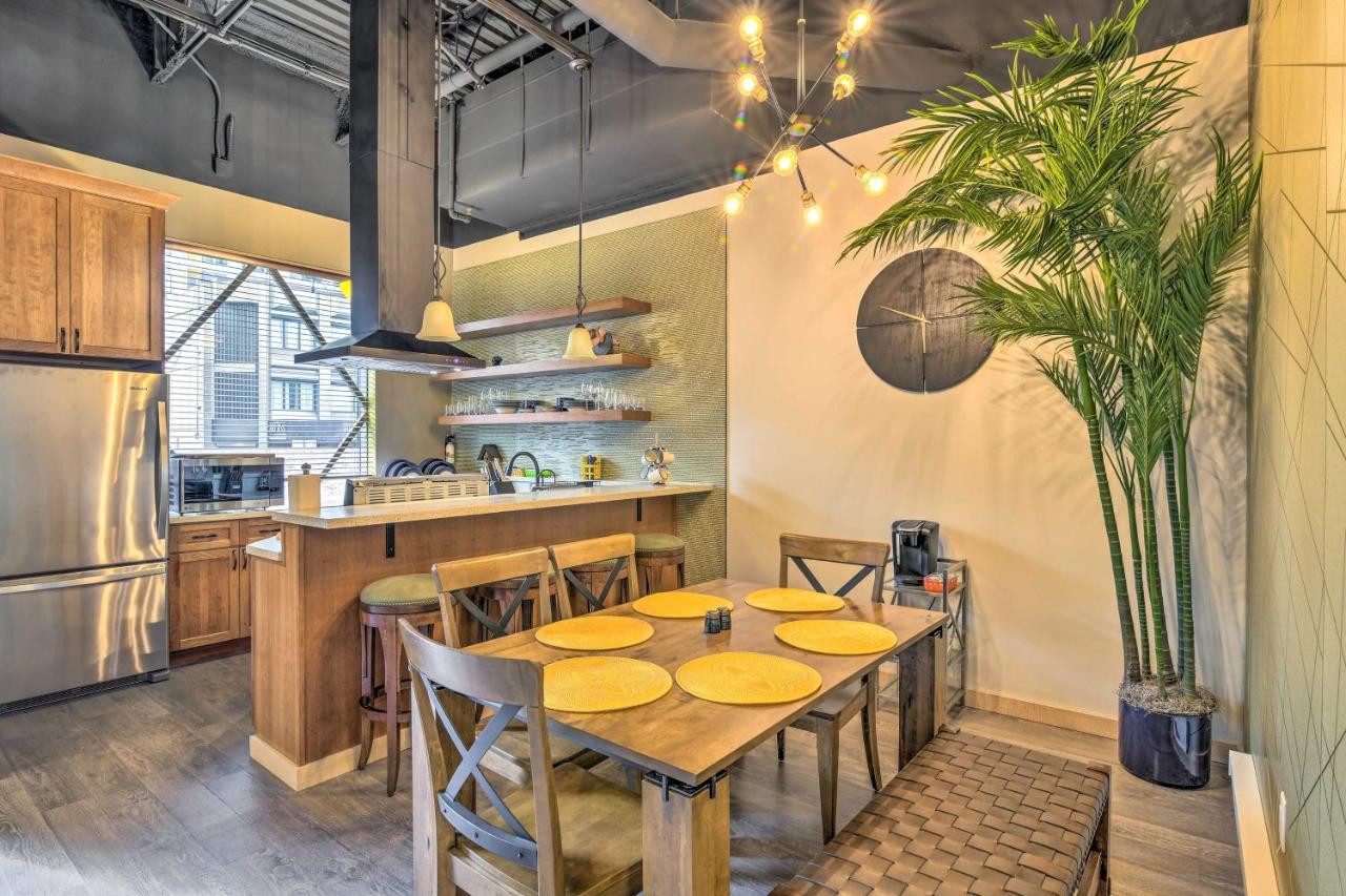 Modern Downtown Apt - Walk To Parks And Cafes! أنكوراج المظهر الخارجي الصورة